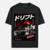 Midnight Runners Japanese Drift Streetwear Graphic T-Shirt